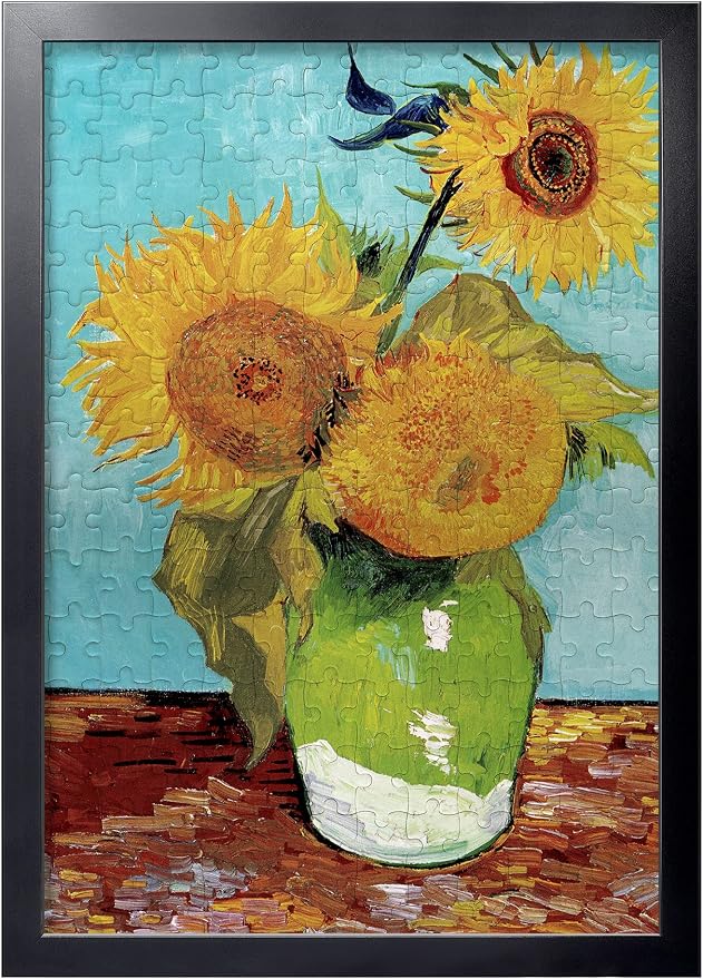 LaVie Home 19.25x26.75 Picture Frame Black, Puzzles Frame for Wall Decoration, Classic Black Minimalist Style Suitable for Decorating Houses, Offices, Hotels, Puzzles Posters Photos or Artwork（1 Pack）