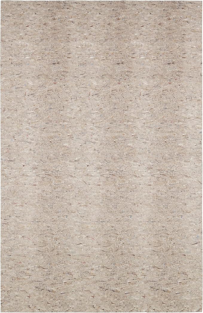 Mohawk Home Non Slip Rug Pad 2' 6" x 9' 6" - 3/8" Thick Felt + Latex Rubber Gripper - Dual Surface Cushion for Hardwood, Carpet, Tile Floors, Made in USA