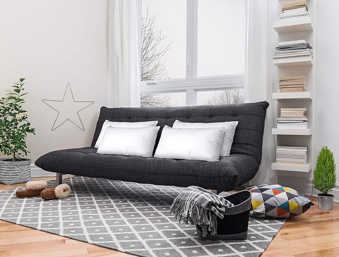 Utopia Bedding Throw Pillows (Set of 4, White) – 16 x 26 Inches Down Alternative Pillows for Bed, Sofa, and Couch - Fluffy Decorative Stuffer Pillow for Indoors & Outdoors