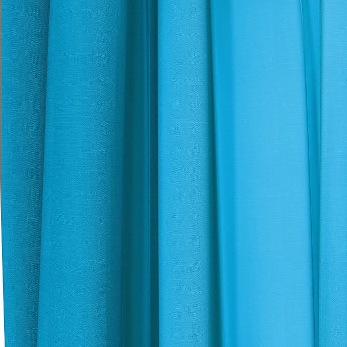 Sunny Side Up Window Curtains for Kids Bedroom 4-Piece Drape Set with 2 Tiebacks, Blue - Cars, 42" W x 63" L (Pack of 2)