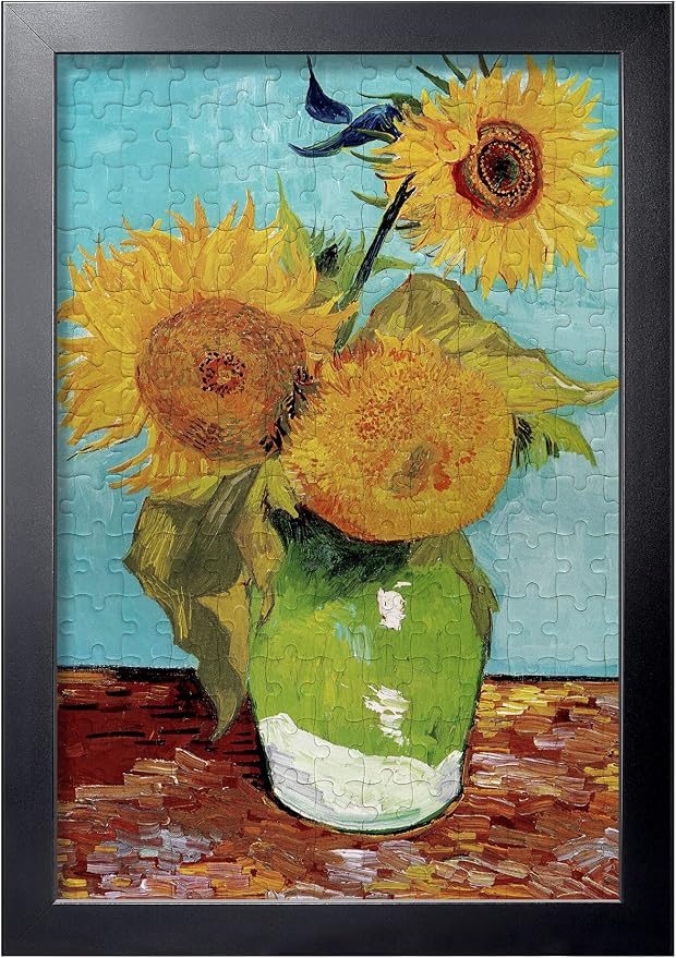 LaVie Home 15x21.25 Picture Frame Black, Puzzles Frame for Wall Decoration, Classic Black Minimalist Style Suitable for Decorating Houses, Offices, Hotels, Puzzles Posters Photos or Artwork（1 Pack）