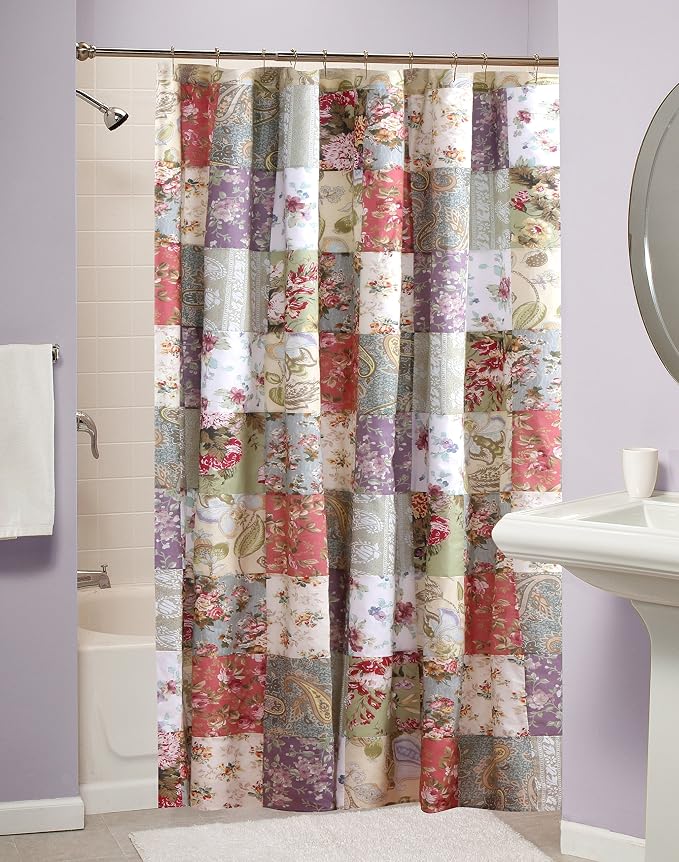 Greenland Home Blooming Prairie Shower Curtain, Multi