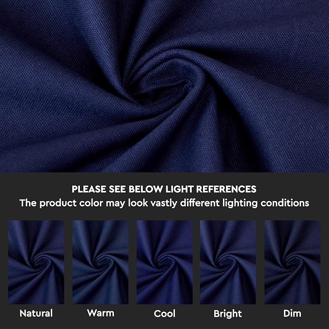 Encasa XO Throw Pillow Covers 24x24 in Set of 2 Scotch Blue | No Inserts | Cotton Pillow Covers for Living Room, Bed, Sofa, Couch | Decorative Cushion Covers with Improved Zipper