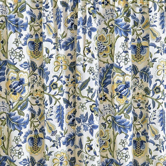 Waverly Imperial Dress Tier Pairs - Porcelain Design - 26" X 24"