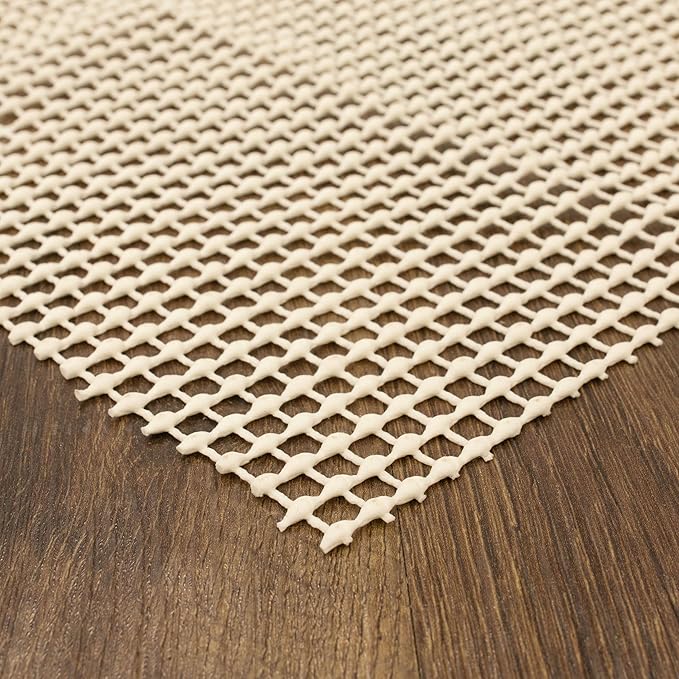 Mohawk Home 2’ x 10’ Non Slip Rug Gripper Utility Rug Pad Grips Keeps Area Rugs in Place - for Hard Floors