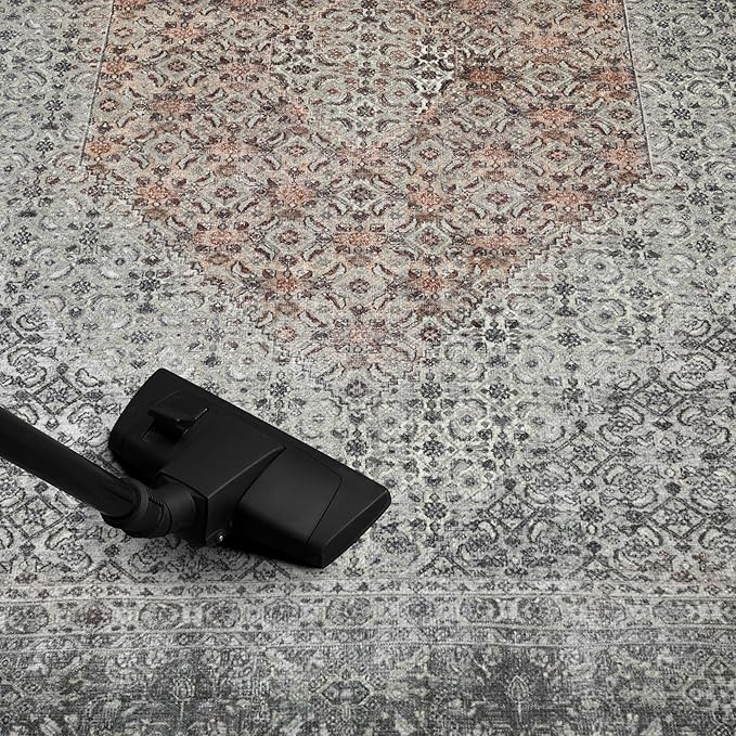 Keen Home Design 36"x60" Rug - Machine Washable Entry Rug with Non-Slip Backing, Ideal for Enteryway, Kitchen, Bathroom, Laundry Room - Vintage, Easy Clean, Durable, Low Pile - (3' x 5')
