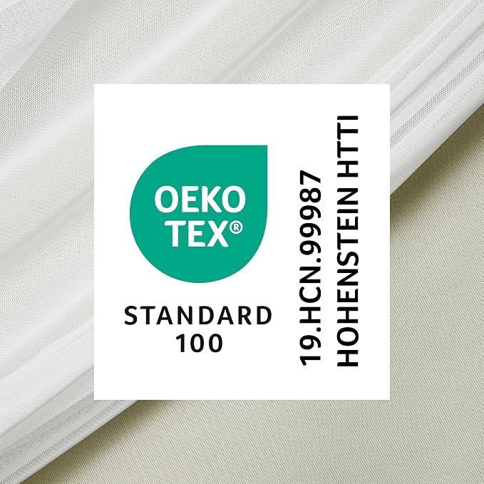 TOWN & COUNTRY LUXE Talia Double Layer Indoor Curtains, Sheer and Room Darkening Blackout, Grommet Top, Energy Efficient Set, 52"x84", Sand (Pack of 12)