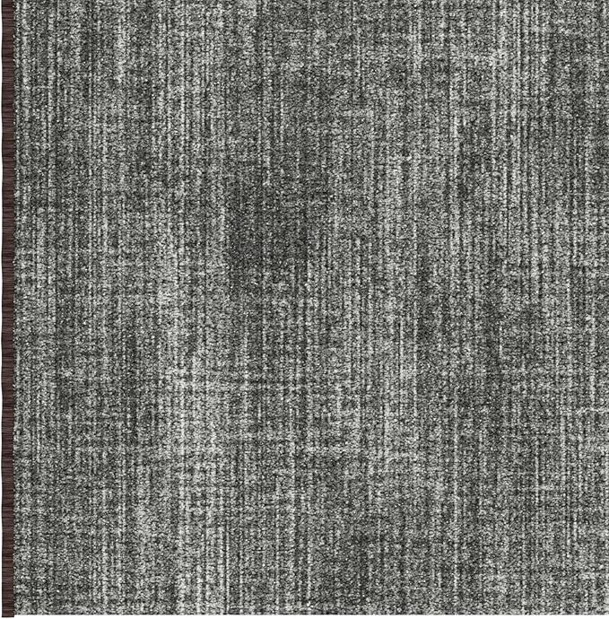 Ottomanson Aisle Runner Rug 2'7" x 50' – Soft Non-Slip Rug, Low Pile Carpet for Hallways, Events, Churches & Extra-Long Indoor Spaces, Solid Brown