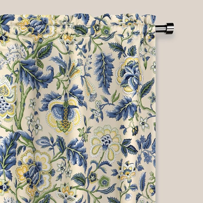 Waverly Imperial Dress Tier Pairs - Porcelain Design - 26" X 24"