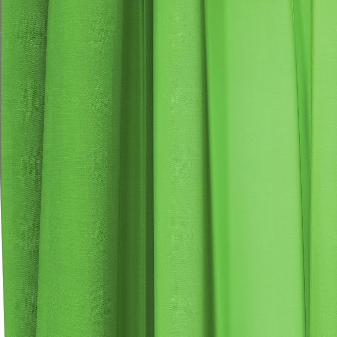 Sunny Side Up Window Curtains for Kids Bedroom 4-Piece Drape Set with 2 Tiebacks, Green - Minecraft, 42" W x 84" L (Pack of 2)