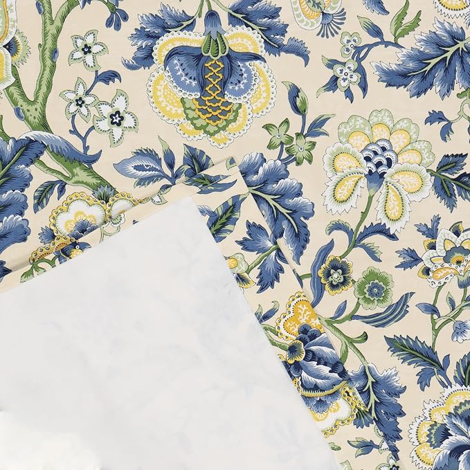 Waverly Imperial Dress Tier Pairs - Porcelain Design - 26" X 24"