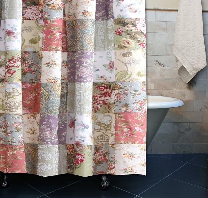 Greenland Home Blooming Prairie Shower Curtain, Multi