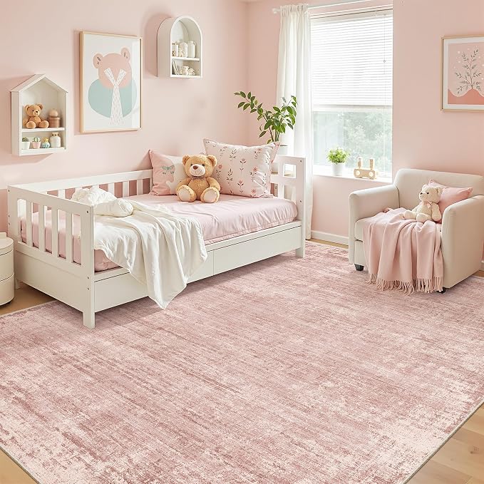 zesthome 8x10 Area Rugs for Living Room, Non-Slip Backing Washable Rug, Modern Abstract Area Rug, Stain Resistant Rugs for Bedroom, Ultra-Thin Large Area Rugs, Area Rug 8x10