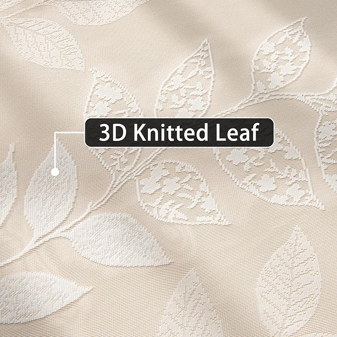 Treatmentex Lace White Sheer Curtains for Bedroom 95 inch Long Country Chic Rose Floral Embroidered Sheer Curtain Panels for Living-Room Leaf Window Drapes 54" w 1 Pair Rod Pocket 96 8ft