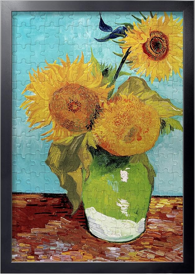 LaVie Home 19.7x27.6 Picture Frame Black, Puzzles Frame for Wall Decoration, Classic Black Minimalist Style Suitable for Decorating Houses, Offices, Hotels, Puzzles Posters Photos or Artwork（1 Pack）