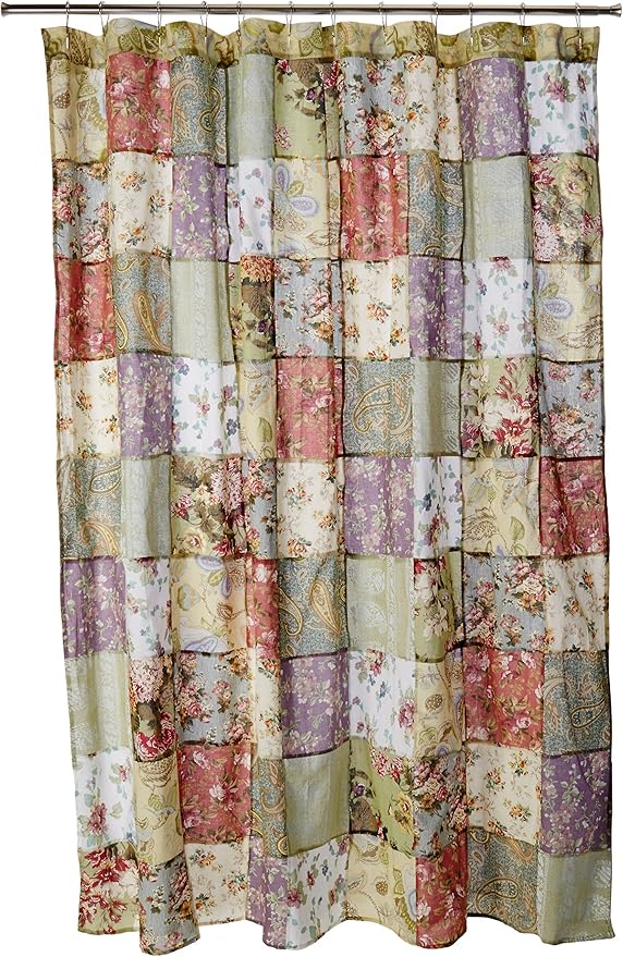 Greenland Home Blooming Prairie Shower Curtain, Multi
