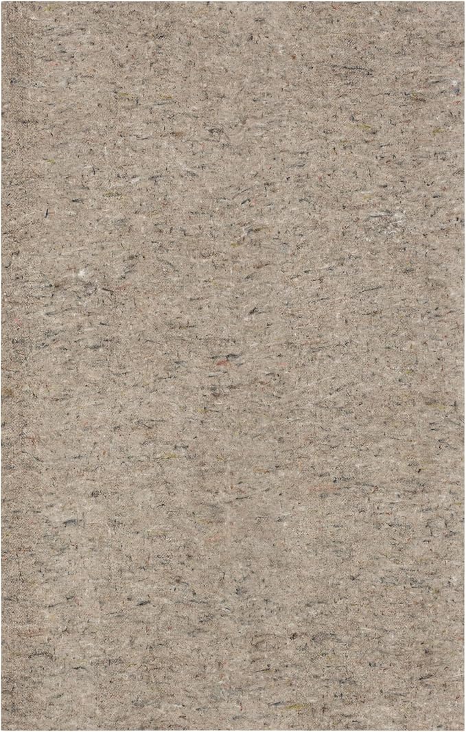 Mohawk Home Non Slip Rug Pad 3' x 5'- 1/4" Thick Felt + Latex Rubber Gripper - Dual Surface Cushion for Hardwood, Carpet, Tile Floors, Made in USA
