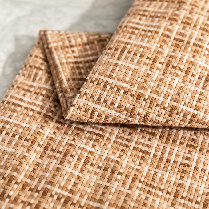 Kevin Textile Outdoor Waterproof Throw Pillow Covers 14x24 Inch Pack of 2 Woven Faux Linen Farmhouse Decorative Water Resistant Lumbar Cushion Covers for Tent Patio Garden Couch Sofa Beige