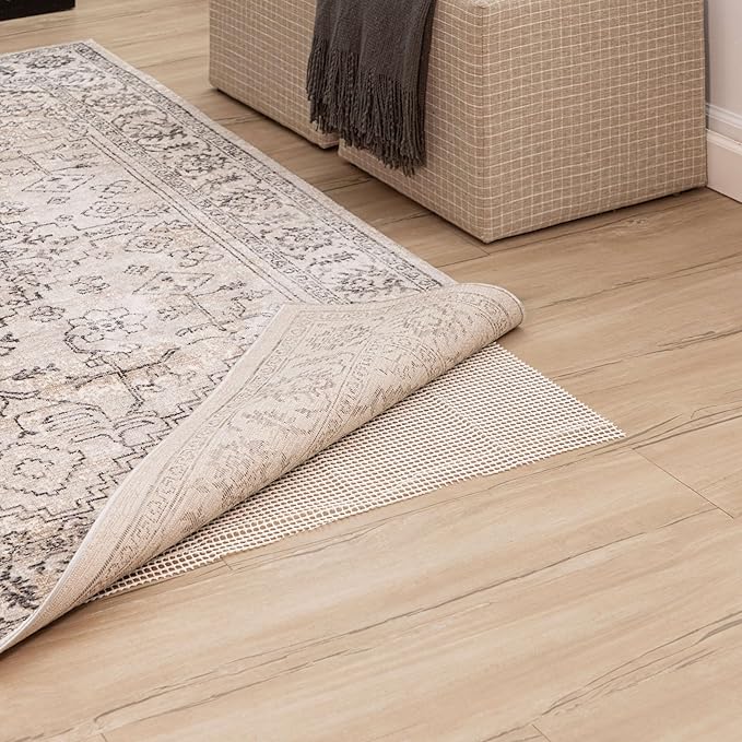 Mohawk Home 2’ x 10’ Non Slip Rug Gripper Utility Rug Pad Grips Keeps Area Rugs in Place - for Hard Floors