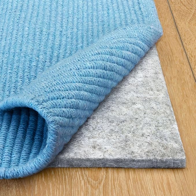 RUGPADUSA - Basics - 8'4" x 11'4" - 3/8" Thick - 100% Felt - Protective Cushioning Rug Pad - Safe for All Floors and Finishes Including Hardwoods
