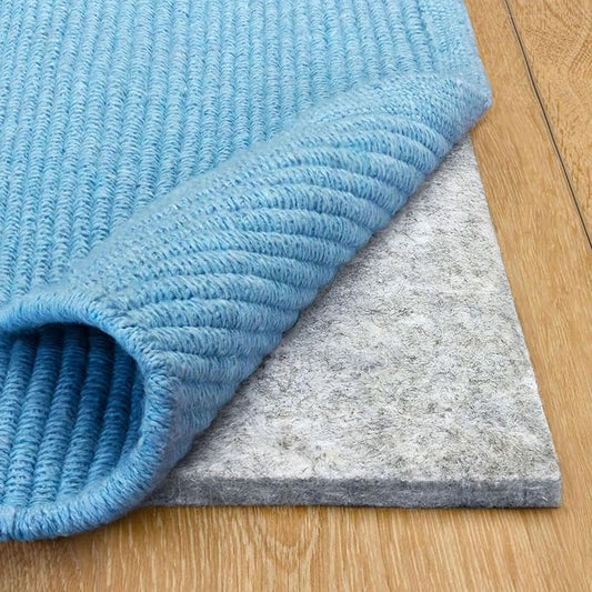RUGPADUSA - Basics - 11'x15' - 3/8" Thick - 100% Felt - Protective Cushioning Rug Pad - Safe for All Floors and Finishes Including Hardwoods