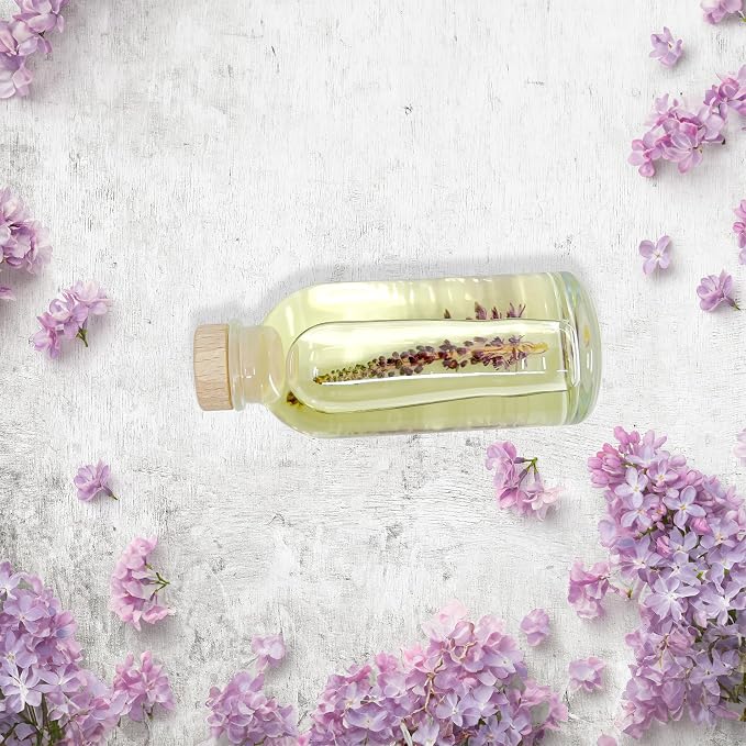 Urban Naturals Reed Diffuser Set, Lilac Blossoms - Bathroom Shelf Décor | Made with Essential Oils & Real Botanicals, Lily of The Valley, Violets & Lilac, Made in the USA
