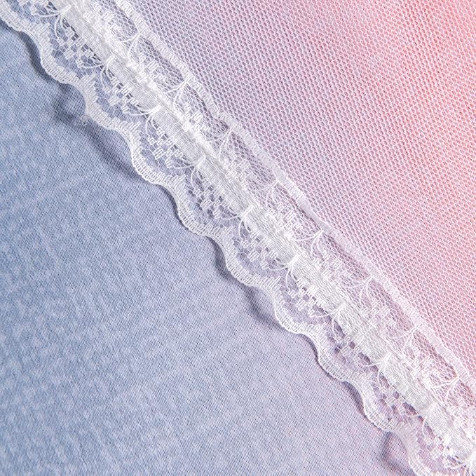 XiDi Curtains for Girls Bedroom 84 inches Length Kids Room Unicorn Princess Theme Home Decor Grey/Pink/Purple, W34 X L84 2 Panels
