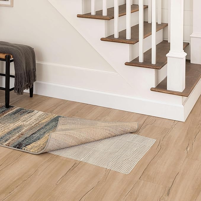 Mohawk Home 2’ x 10’ Non Slip Rug Gripper Utility Rug Pad Grips Keeps Area Rugs in Place - for Hard Floors