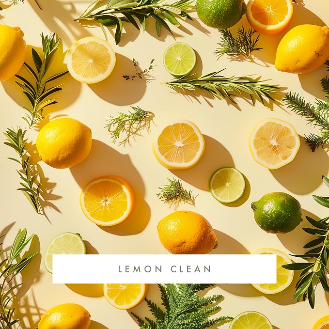 ScentAir Whisper Essential Monthly Plug-in Refill, Lemon Clean | Fragrance Diffuser Cartridge Refill for Home and Office