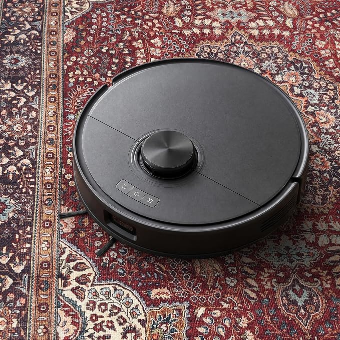 Keen Home Design 5x7 Rug - Machine Washable Area Rug with Non-Slip Backing, Ideal for Living Room, Dining Room, Bedroom - Vintage, Easy Clean, Durable, Low Pile Rug - (5' x 7')