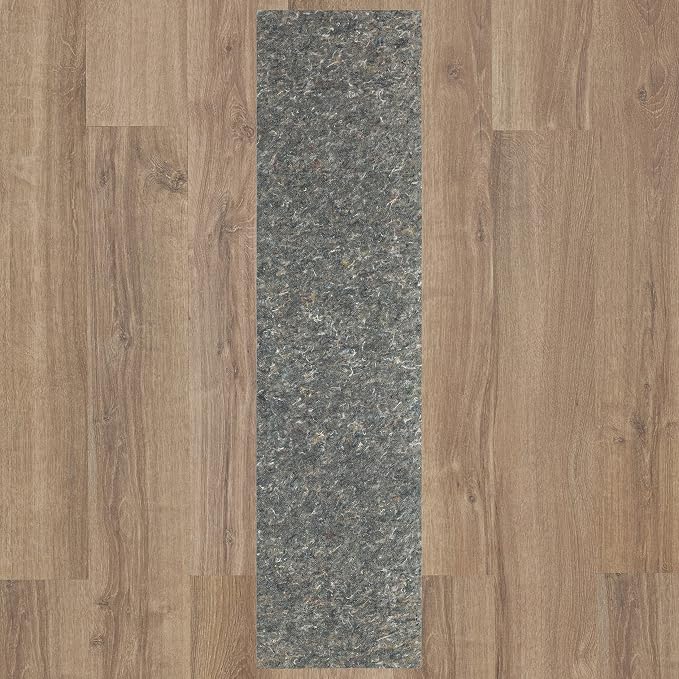 Mohawk Home Non Slip Rug Pad 2' x 6' - 1/2" Thick Felt + Latex Rubber Gripper - Dual Surface Cushion for Hardwood, Carpet, Tile Floors, Made in USA