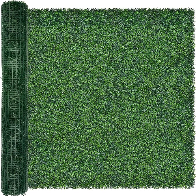 ODTORY Artificial Ivy Privacy Fence Wall Screen: 80X120 in(67 sqft) | UV-Anti Faux Boxwood Roll Panels, Greenery Backdrop, Ivy Vine 4-Layer Leaves Hedges Covering, Indoor Outdoor Green Decor